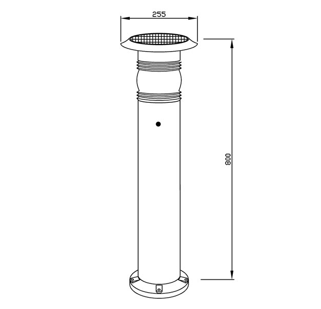 Solar Lawn Light - 2W Solar Lawn Light