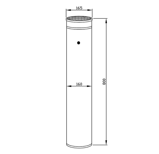 Solar Lawn Light - 2W Solar Lawn Light
