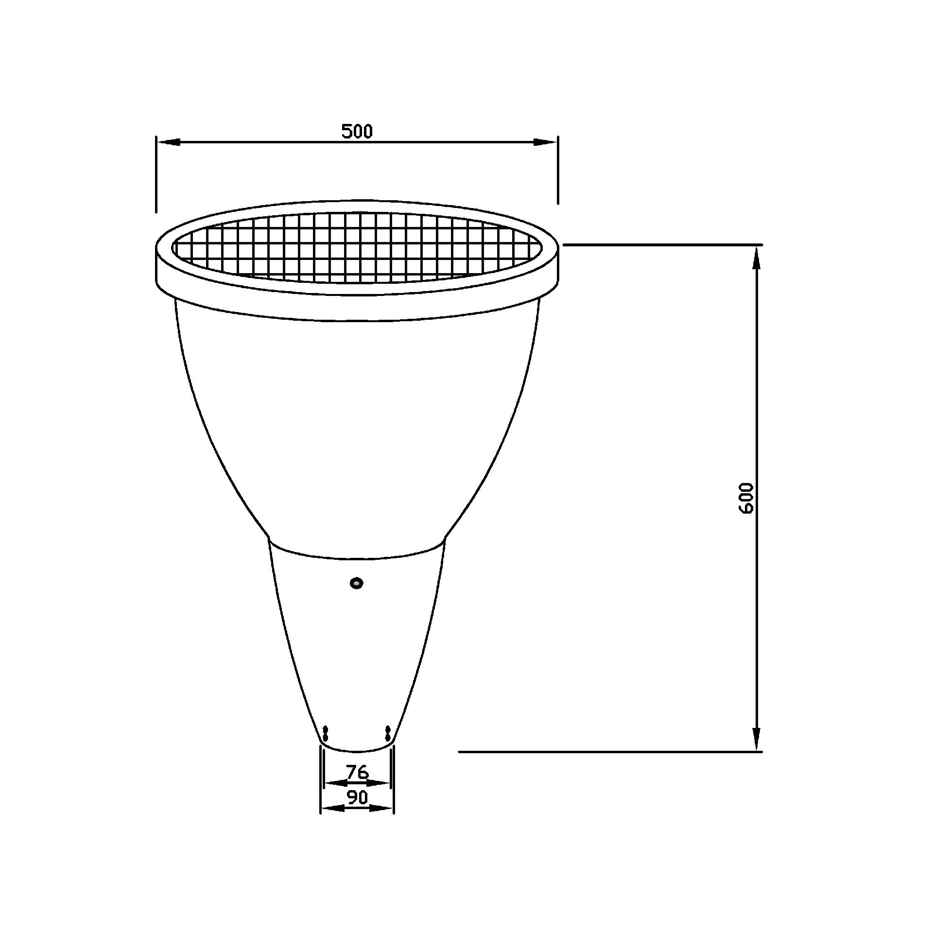 Solar Garden Light - 12W Solar Garden Light