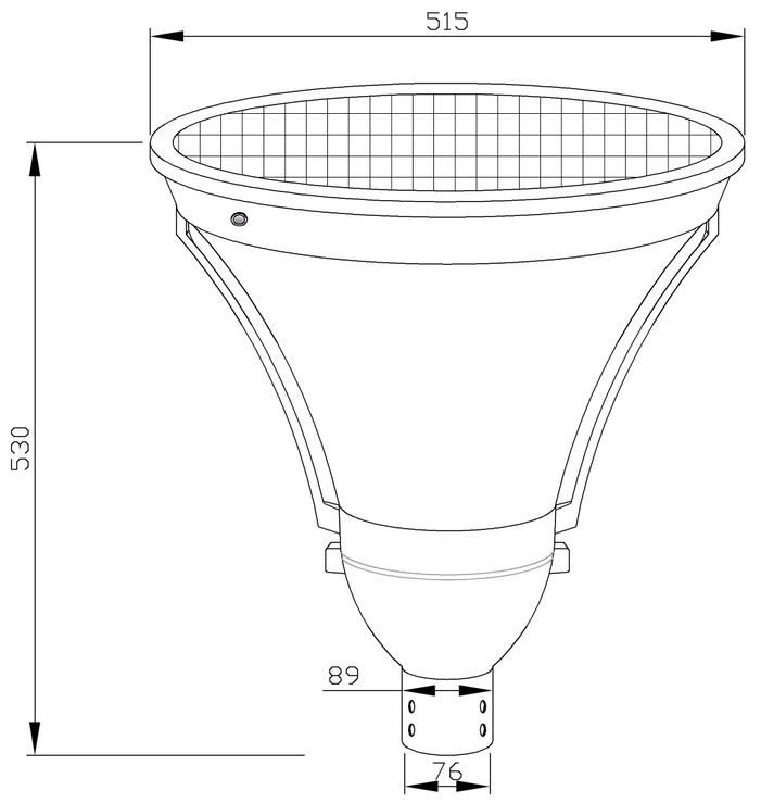 Solar Garden Light - 12W Solar Garden Light