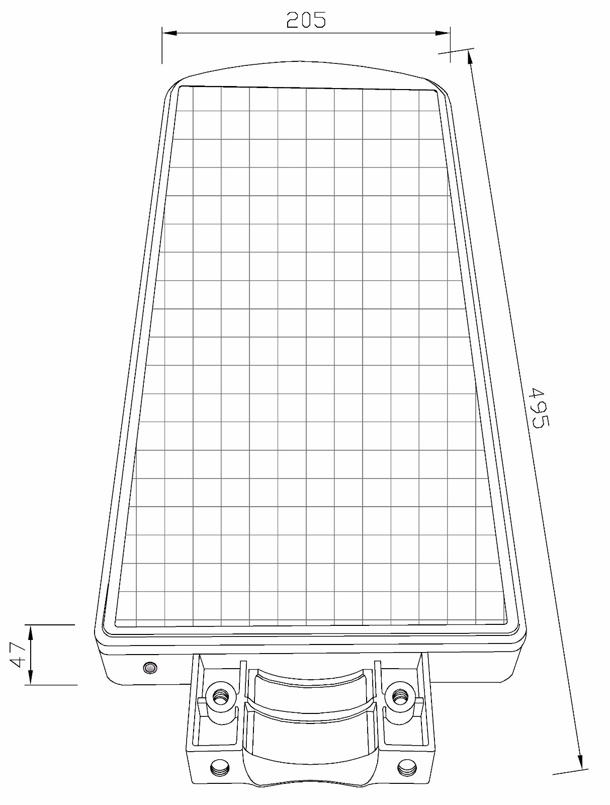 T Series - 5W All In One Solar Street Light